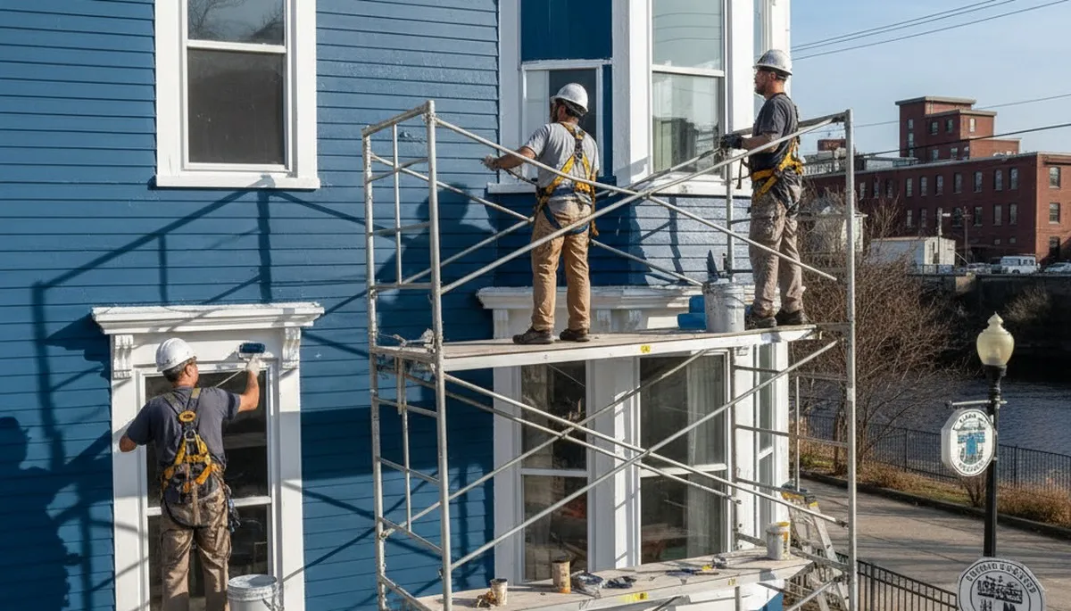 Painting contractors in Warwick, RI providing professional interior and exterior painting services