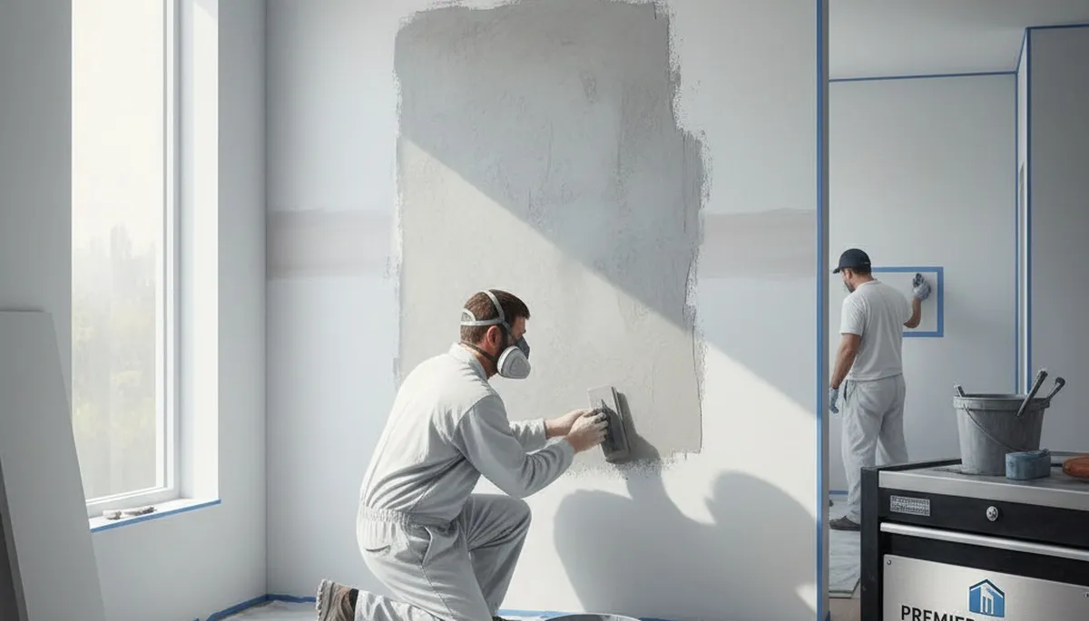 Warwick, RI drywall repair for cracks and moisture damage by Warwick Paint Pros