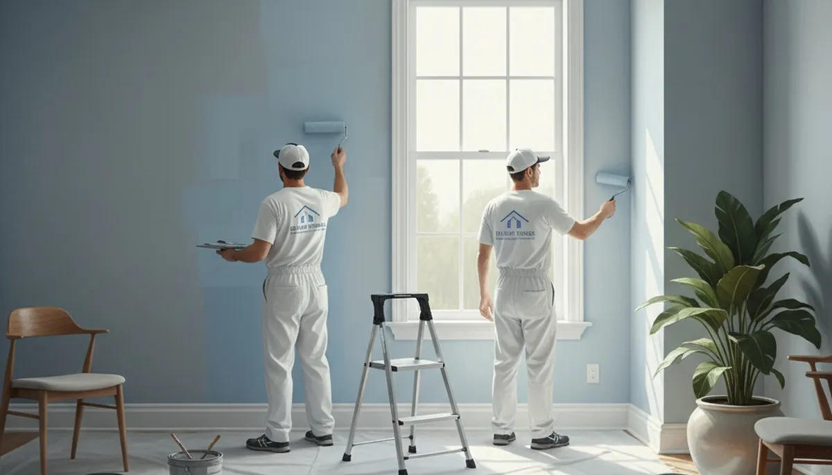 Warwick, RI interior house painting by Warwick Paint Pros for clean, fresh room finishes