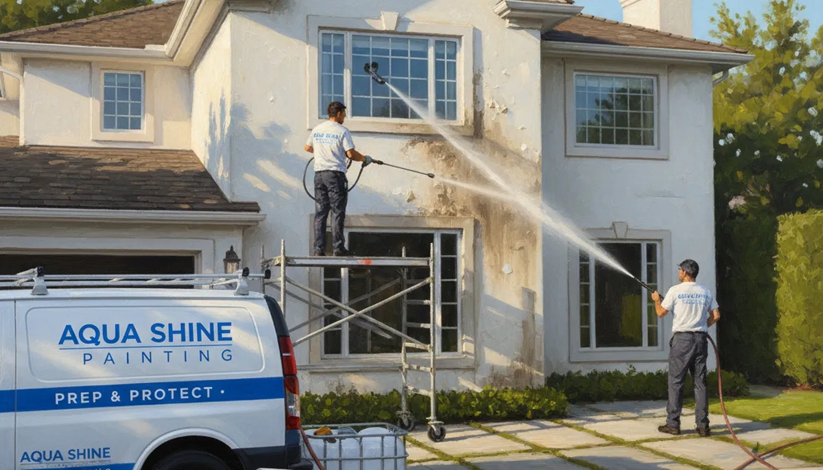Pressure cleaning service in Warwick, RI for siding, driveways, and walkways