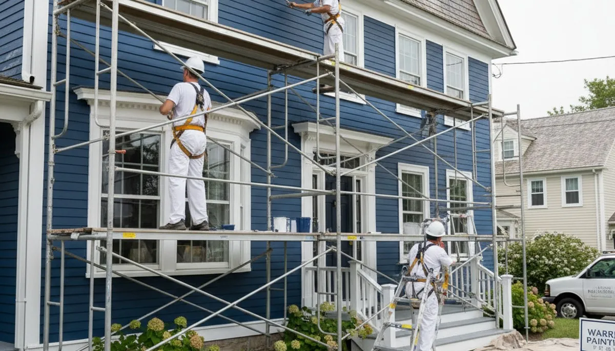 Painting contractor in Warwick, RI serving residential and commercial painting needs